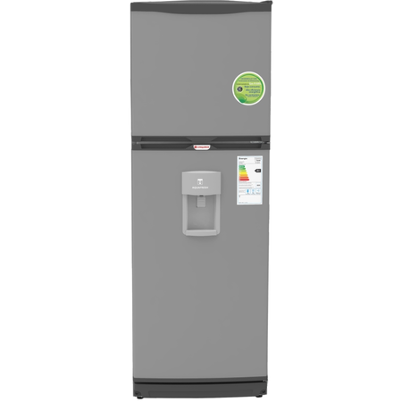 Heladera Con Dispenser Conqueror 364L Plata 2F-1800Pda
