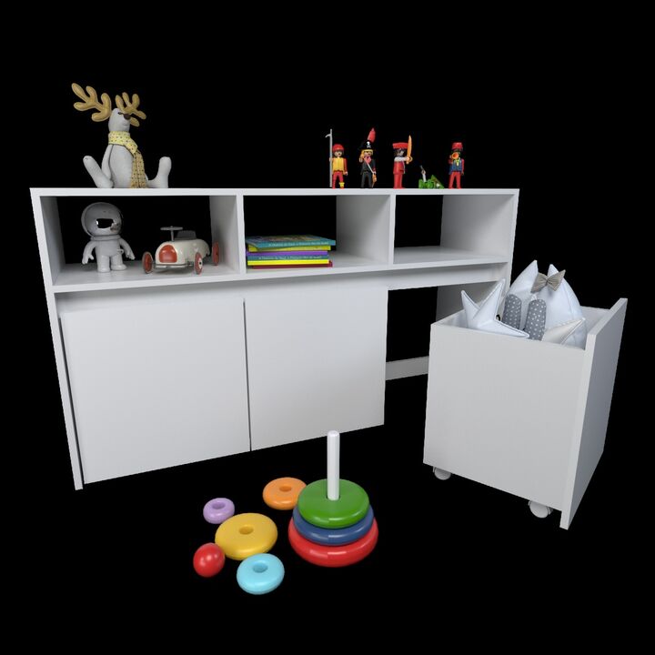 Juguetero 3 Cajones Rueda Everest Tables - Vista principal