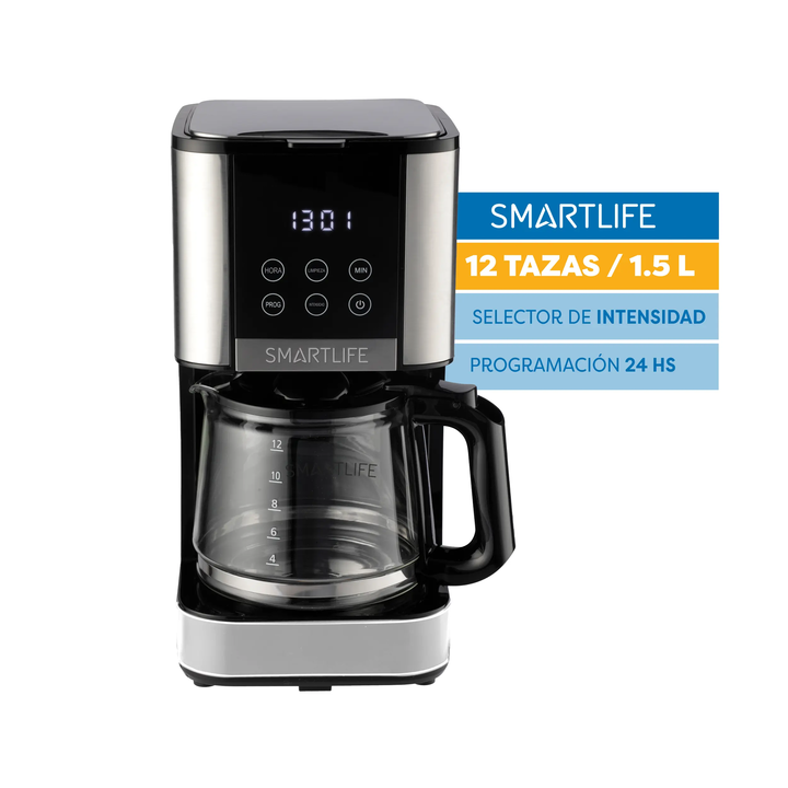 Cafetera de filtro Smartlife CMD1520 Dig - Vista principal