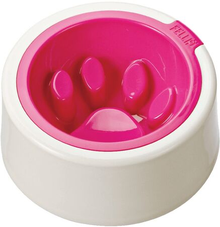 Bowl Para Mascotas Kaleido Good Manners Fuchsia Bone X 125 COCOONING - 11741