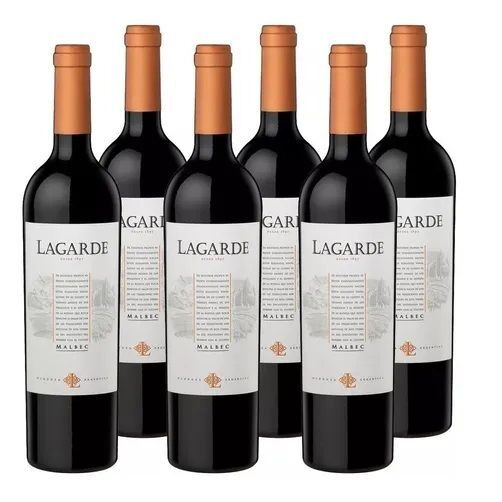 Vino Lagarde Malbec X 6 Unidades G-AC039 - Vista principal