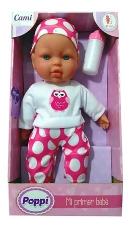 Muneco Poppi - Mi Primer Bebe 31 Cm 5363