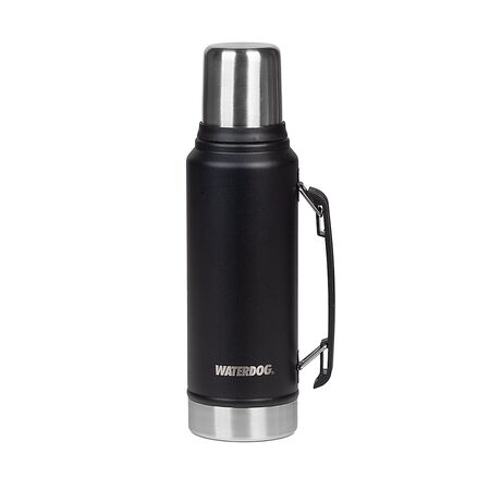 Termo Waterdog Ombu Acero Inox 1 Lt Negro OMBU1000BK