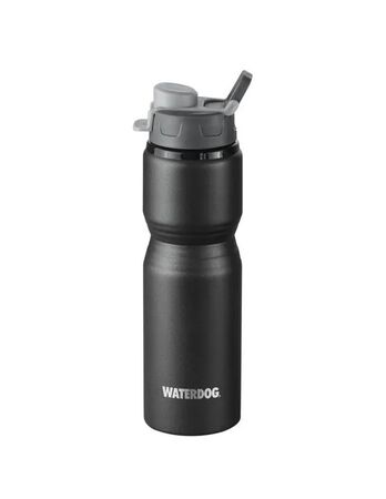 Botella De Aluminio Waterdog Negra SCORPIO75BK