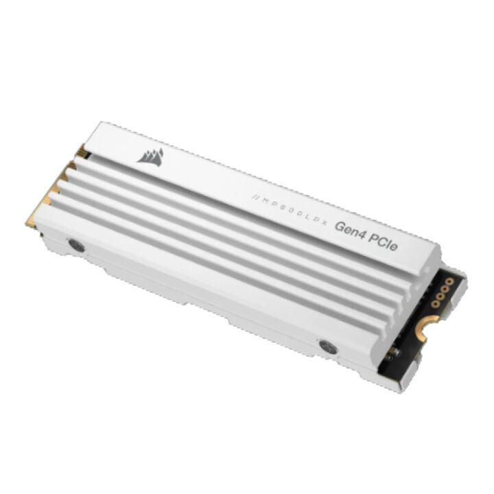 Disco SSD M.2 Corsair 1TB MP600 PRO LPX PCIe Gen4 x 4 NVMe p|PS5 White - Vista principal