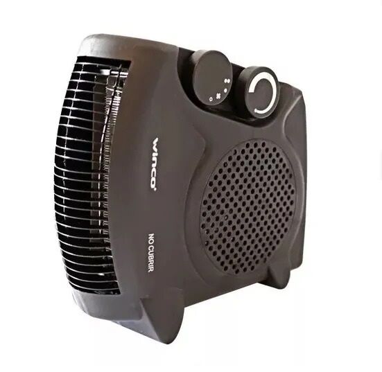 Caloventor Negro Winco W116N - Vista principal