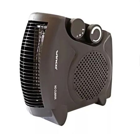Caloventor Negro Winco W116N