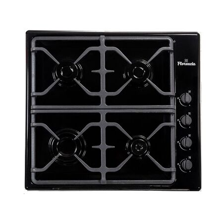 Anafe a gas FLORENCIA 6747N negro 60 cm rejilla fundicion A++