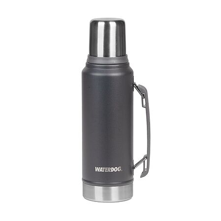 Termo Waterdog Ombu Acero Inox 1 Lt Dark Grey OMBU1000DGF