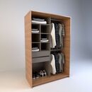 Vestidor 1,20m 2 Cajones Olmo F.|gris C. Tables - Miniatura 2