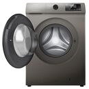 Lavarropas HISENSE WFQP8014T 8kg inverter 1400rpm gris - Miniatura 4