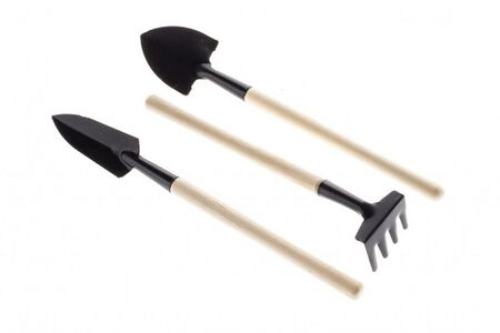 Set Jardin Chico X3 Mango Madera