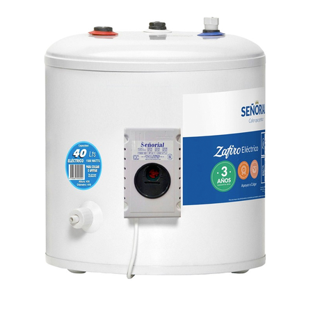 Termotanque Electrico Senorial TESZP-40 30lts 1500w Apoyar Colgar