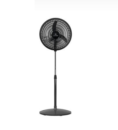 Ventilador Pie 18 3 Aspas Negras Whitenblack - VPWB18P