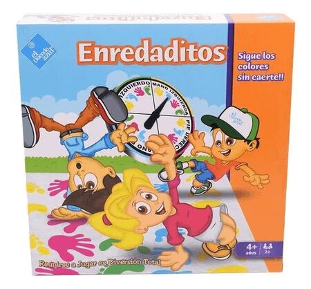Juego De Mesa Enredaditos Tipo Twister 6671