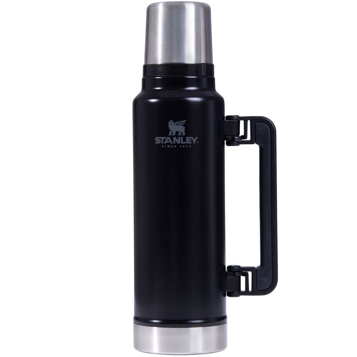 Termo Stanley Clsico 1.4 Lts C Tapn Cebador - Negro - Vista principal