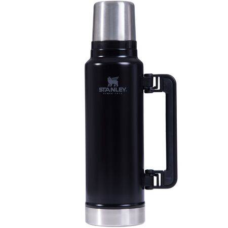 Termo Stanley Clsico 1.4 Lts C Tapn Cebador - Negro