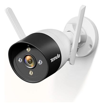 Cámara De Seguridad Tenda Ct6 2k Wi-fi Exterior Alarma