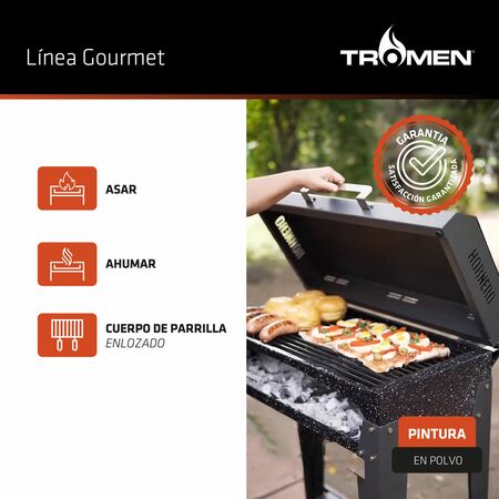 Parrilla a Carbon Tromen Hornero