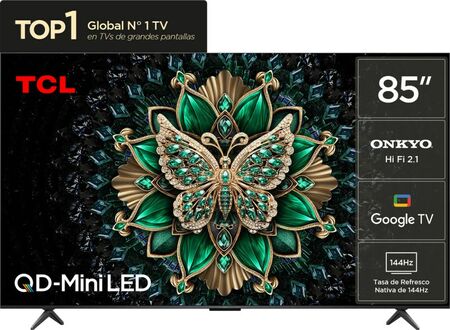 Smart Tv Tcl Mini Led 85P 4K 85C6K Go
