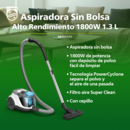 Aspiradora Sin Bolsa Philips XB202351 1800W - Miniatura 8