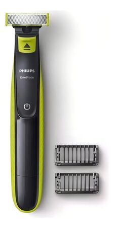 Afeitadora Philips OneBlade QP2521 verde lima y gris marengo 220V