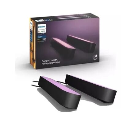 Philips Hue Play - Kit Base 2 Luminarias Fuente alimentacion 915005733901