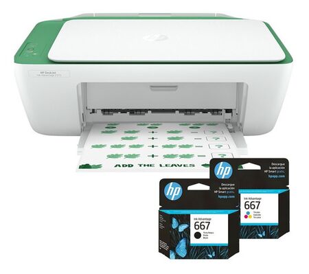Impresora Hp Multifunción Dj Ink Advantage 2375 + Cartuchos