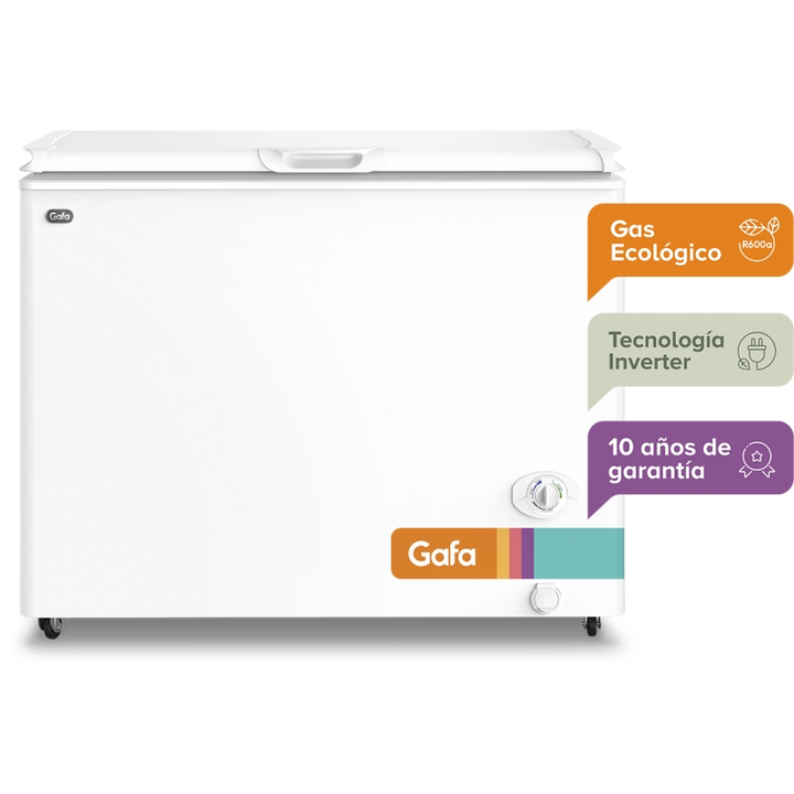 Freezer Horizontal Gafa Inverter Fghi300B L 280L Blanco - Vista principal