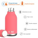 Botella Asobu Urban 460 ml - Peach - Miniatura 5