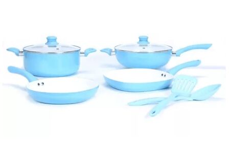 Set De 6 Piezas Celeste Carol 57226 - CES