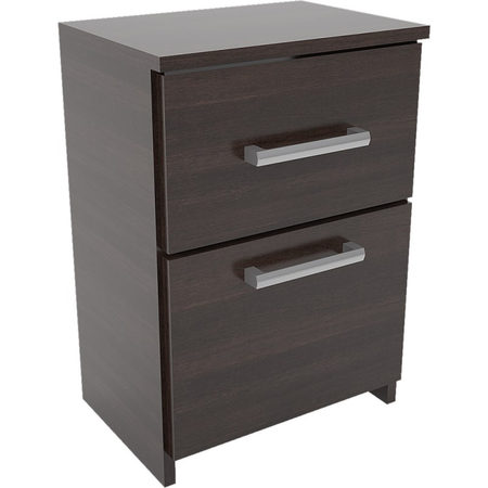 Mesa De Luz Muebles Orlandi 99 1C 1P Wengue