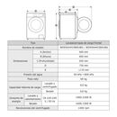 Lavasecarropas Samsung WD95A4453BWUBG 9,5kg Ecobubble White - Miniatura 10