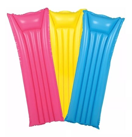 Inlflable Para Pileta Colchoneta Colores 183X69 Cm - 44007