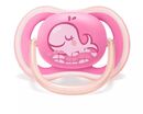 Set Chupetes Avent Ultra Air Deco X2 6-18M Rosa Y Naranja SCF085/04 - Miniatura 3