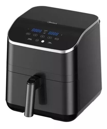 Freidora Sin Aceite Digital Midea Af-d155bar1 55 Lts 1700w