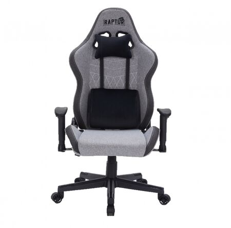 Silla Gamer Raptor Throne R1 Tela Gris