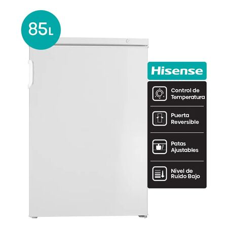 Freezer Hisense Vertical 82 Lts.BLANCO FV1N81NAW