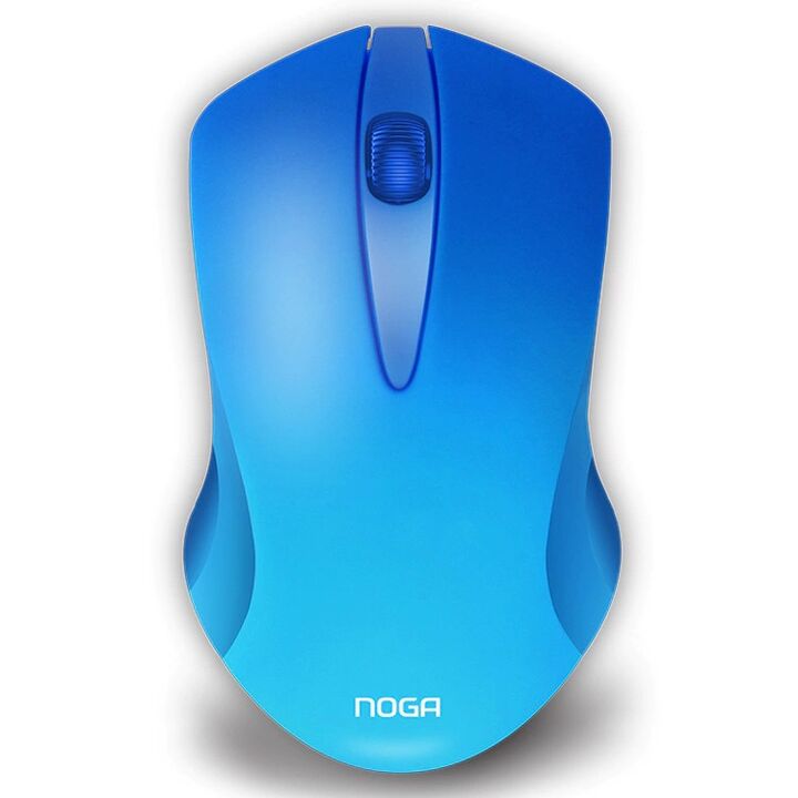 Mouse Inalambrico Noga Celeste NGM-680 - Vista principal