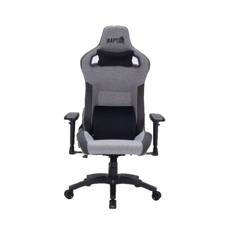 Silla Gamer Raptor Throne R20 Tela Gris - Vista principal
