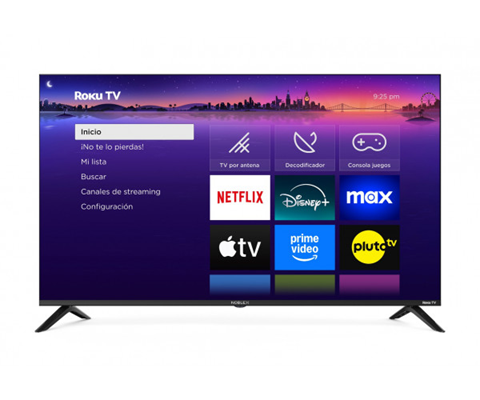 Smart TV 50" Noblex Roku DB50X3500 - Vista principal