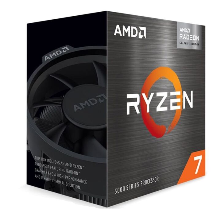 Procesador AMD Ryzen 7 5700G 5gen AM4 CON VIDEO - Vista principal