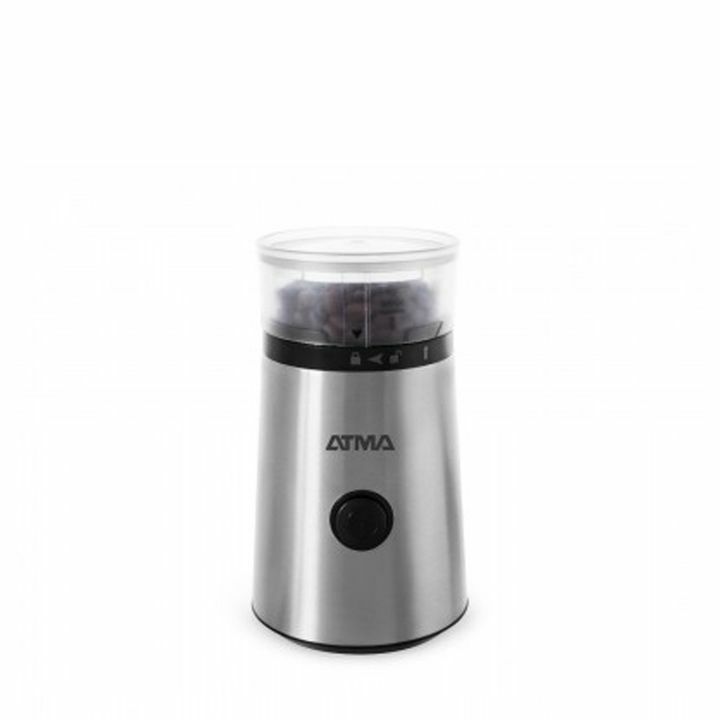 Molinillo Electrico de Cafe Atma MC8141N  Acero Inoxidable 60g 150W - Vista principal