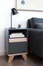 Mesa de Luz Escandinava GRAFITO MLKALIM3DEU - Miniatura 1