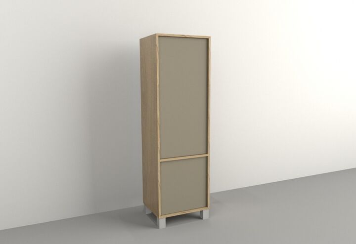Columna 0,45m 2 Puertas Olmo F. Gris C. Tables - Vista principal