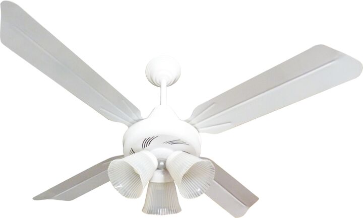 Ventilador De Techo Auvent C1519 Blanco 90 W Con Luz - Vista principal