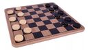 Juego de Mesa Damas Tablero De Madera 7398 - Miniatura 1