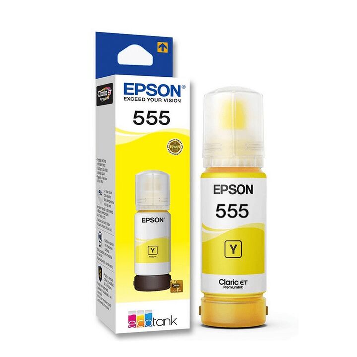 Tinta Epson L8180| L8160 TINTA. AMARILLO T555420 - Vista principal