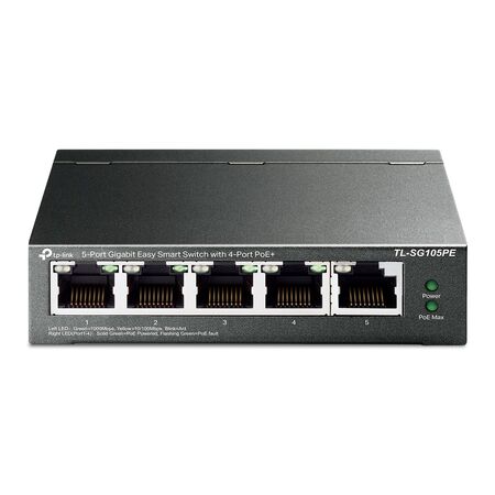 Switch Tp-Link TL-SG1005PE 5P Giga Smart Desk