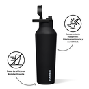 Botellla Corkcicle Sport Canteen 946Ml - Midnight Navy - Miniatura 2